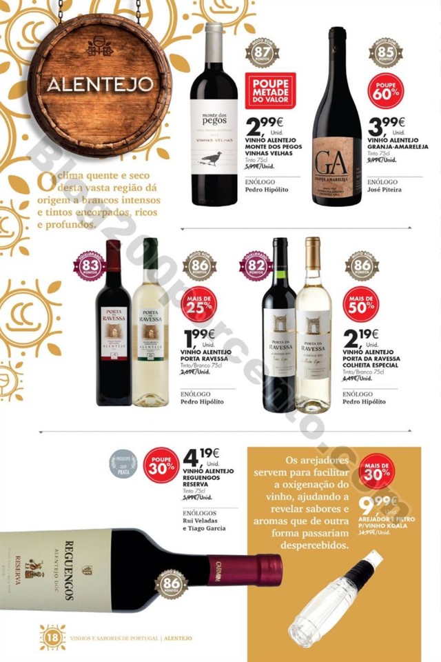 Antevisão Folheto PINGO DOCE Vinhos e Sabores Pro