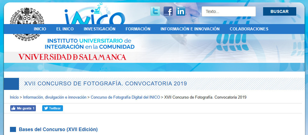 Concurso Fotográfico - XVII Concurso de Fotograf