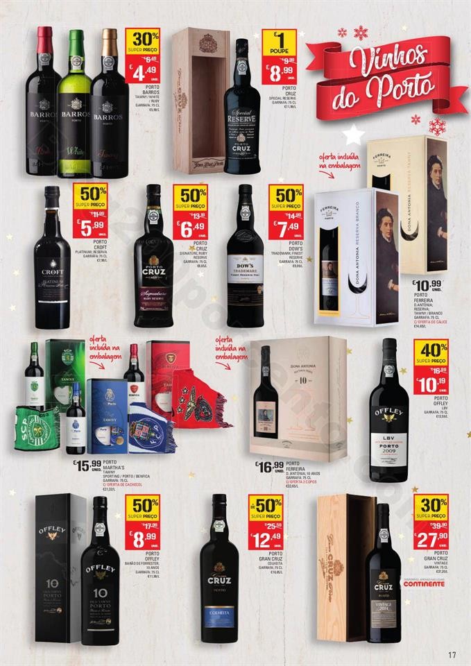 Continente Folheto Feliz Natal 19 novembro a 24 de