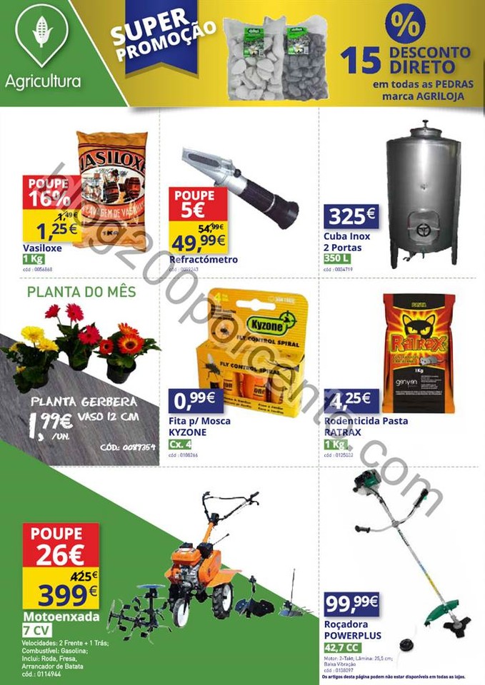 Antevisão Folheto AGRILOJA Promoções de 1 a 31 