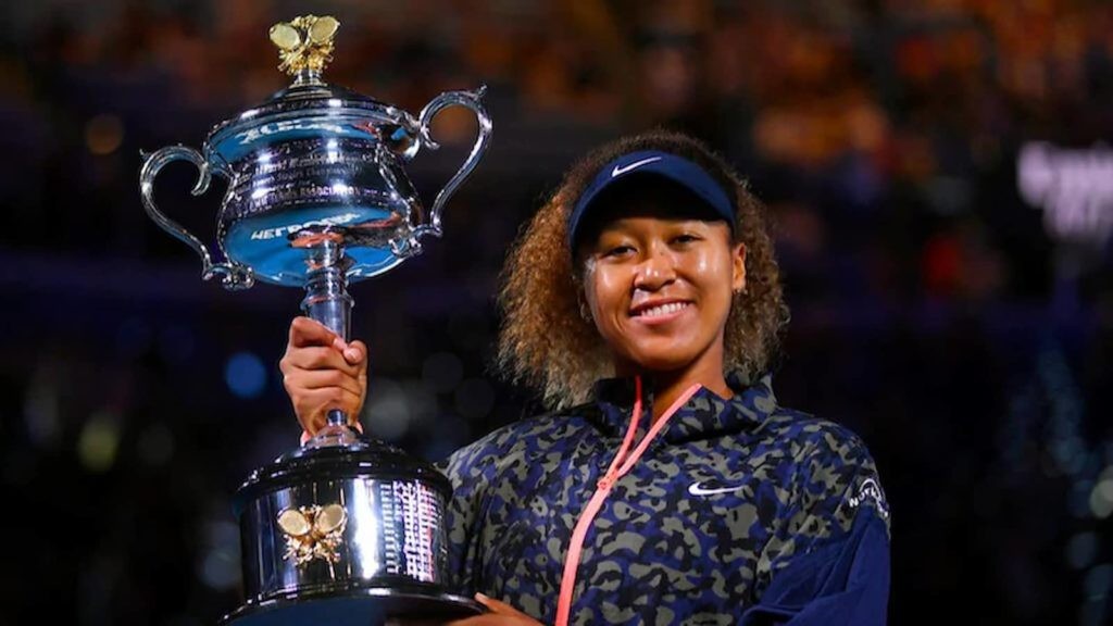Naomi Osaka foi figura em Melbourne