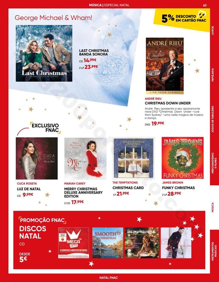 Antevisão Folheto FNAC Natal Promoções até 6 j