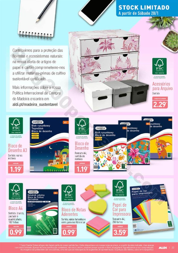 Antevisão Folheto ALDI Promoções a partir de 17