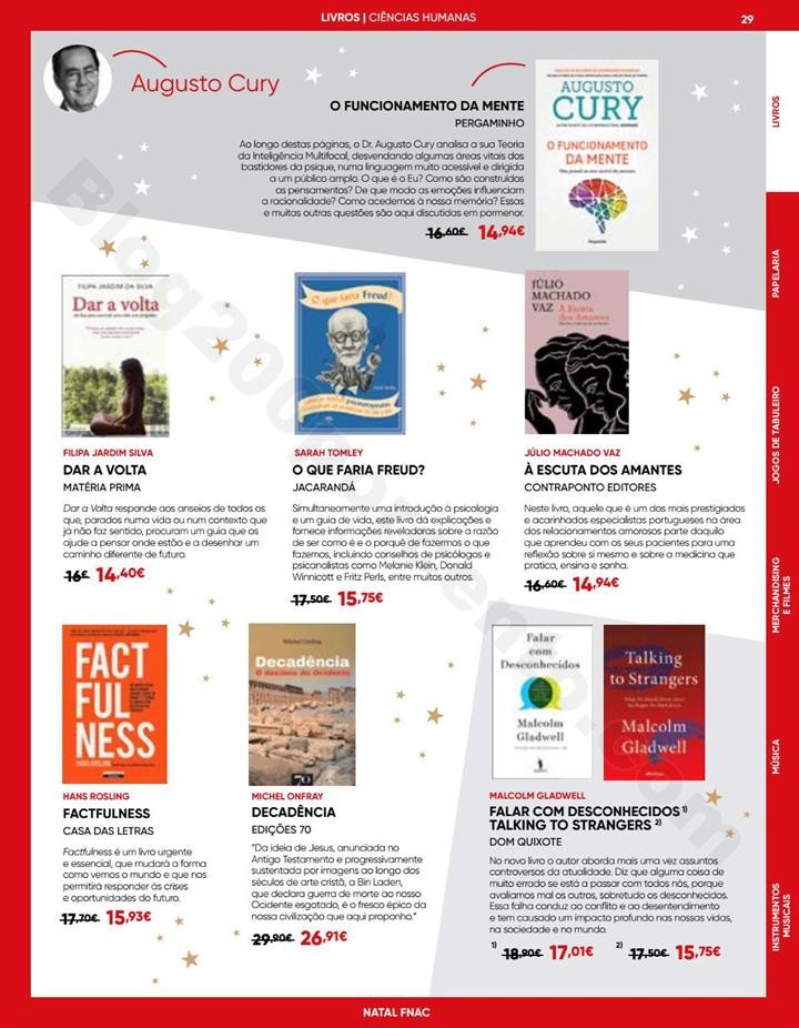 Antevisão Folheto FNAC Natal Promoções até 6 j
