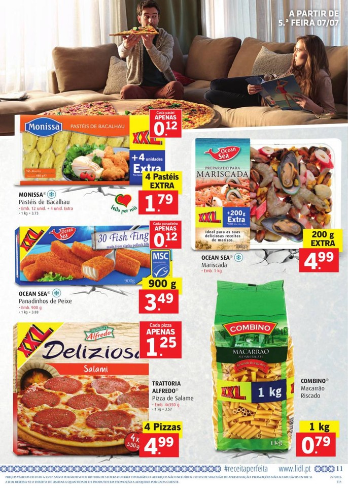 Antevisão Folheto LIDL Promoções de 7 a 13 julh