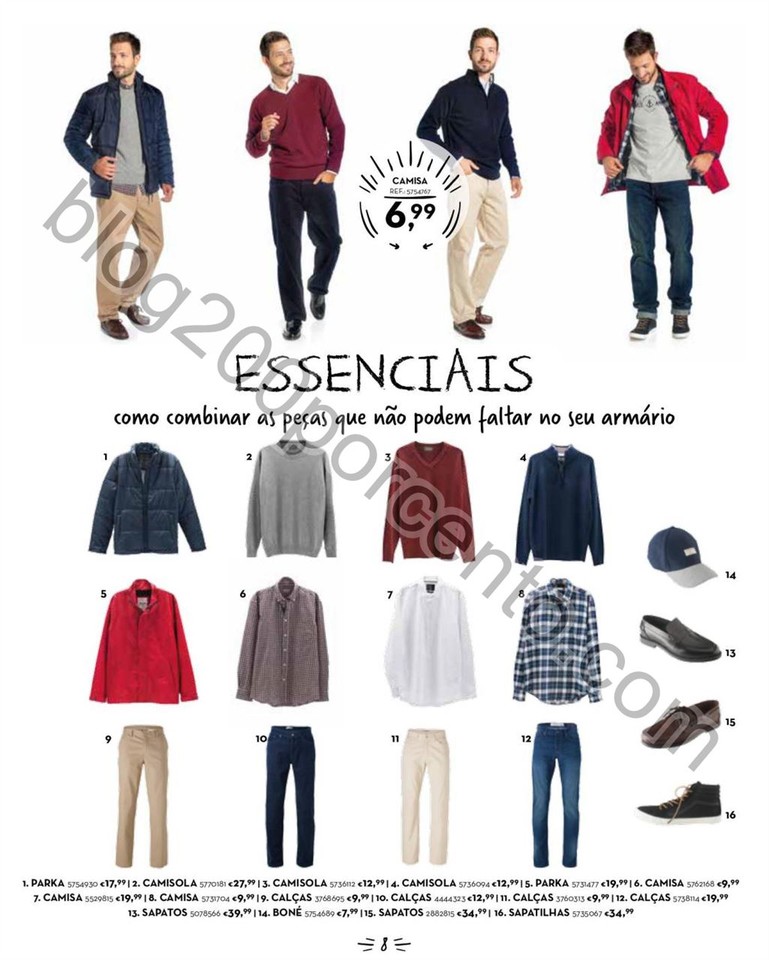 Novo Folheto CONTINENTE Moda Outono - Inverno prom