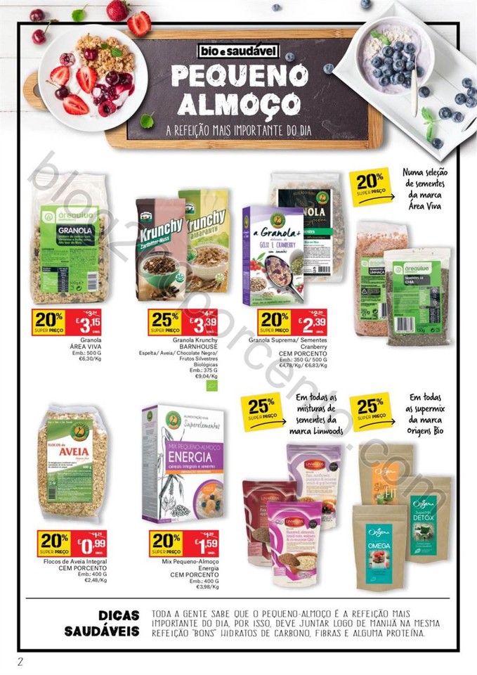 Antevisão Folheto CONTINENTE Alimentação Saudá