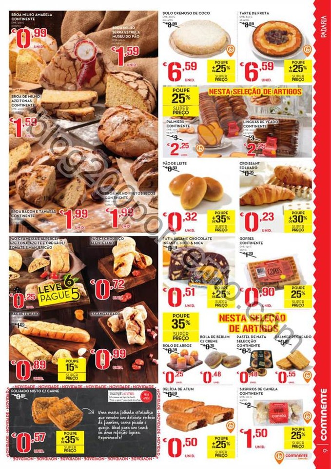 Antevisão Folheto CONTINENTE - MODELO Madeira de 