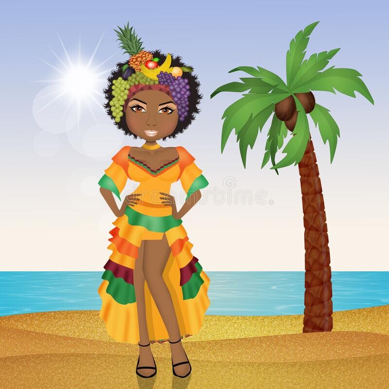 ilustração-da-mulher-brasileira-engraçada-de-na