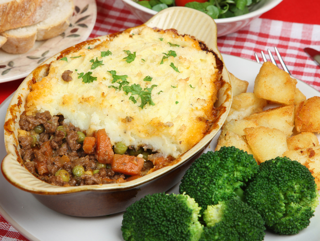 Receita Inglesa  Shepherd's Pie 