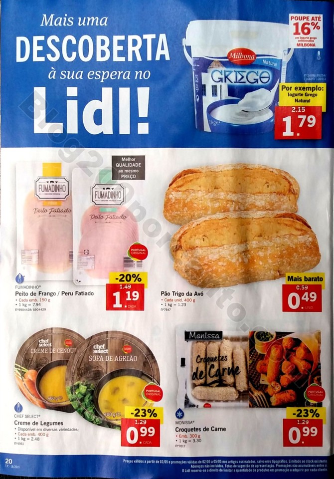 antevisao folheto lidl promocoes de 29 abril a 5 m