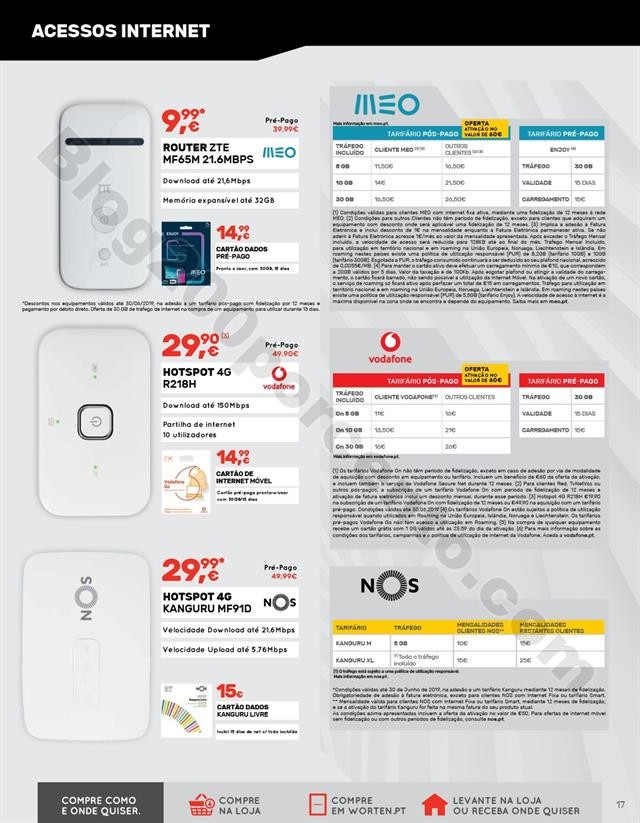 Antevisão Folheto WORTEN Mobile Promoções de 30