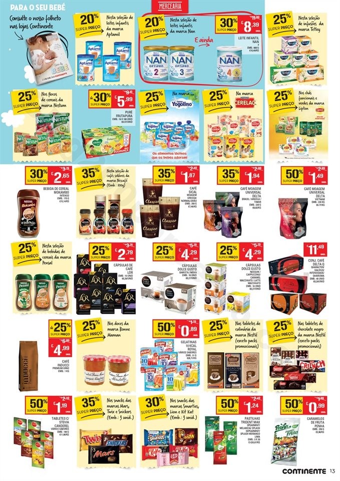 Antevisão Folheto CONTINENTE Promoções de 22 a 