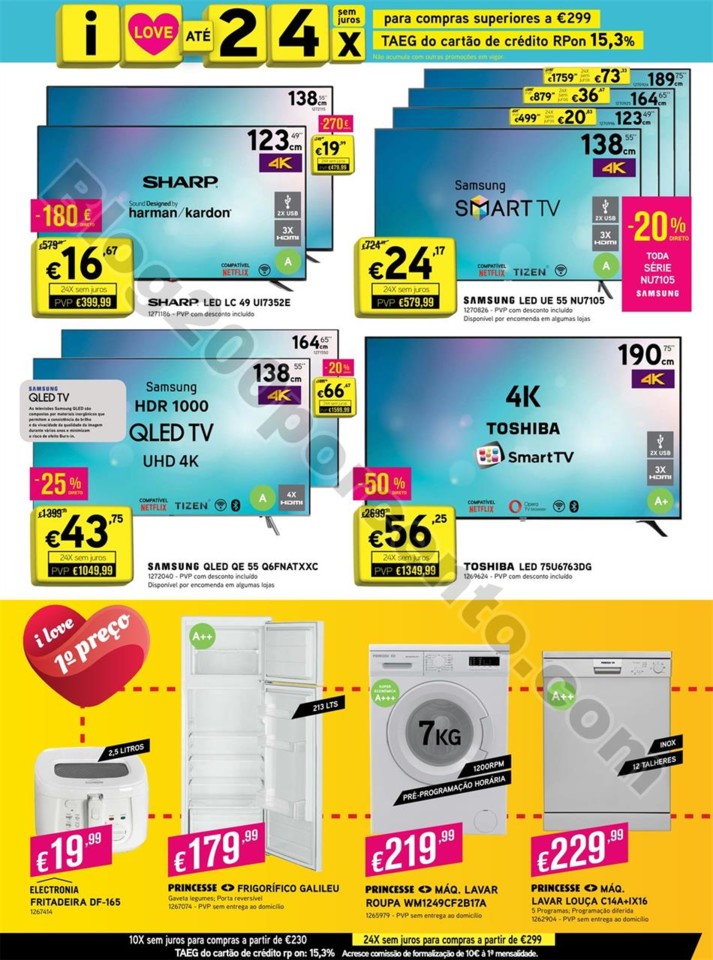 Antevisão folheto RADIO POPULAR Promoções de 16