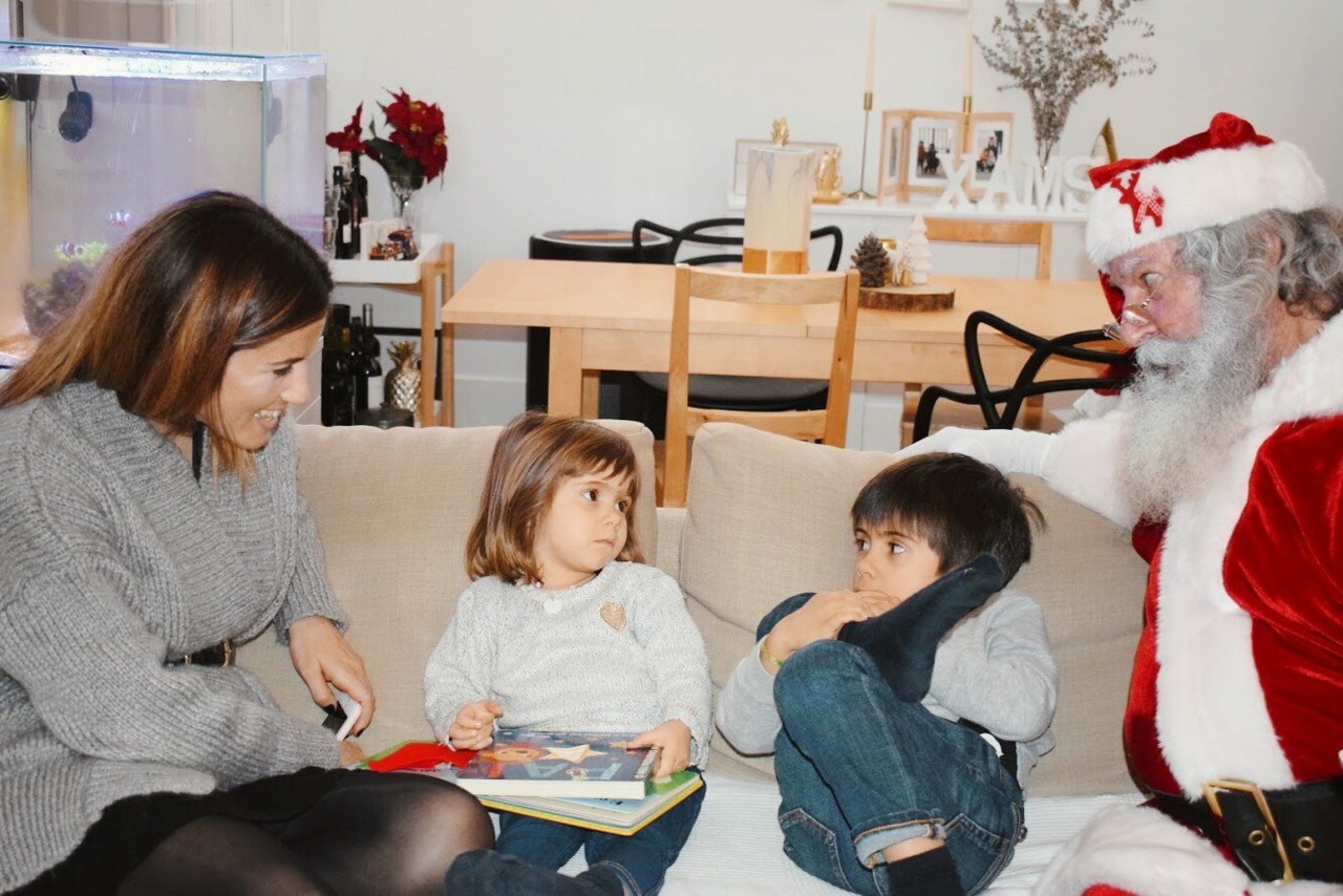 um dia magia, pai natal