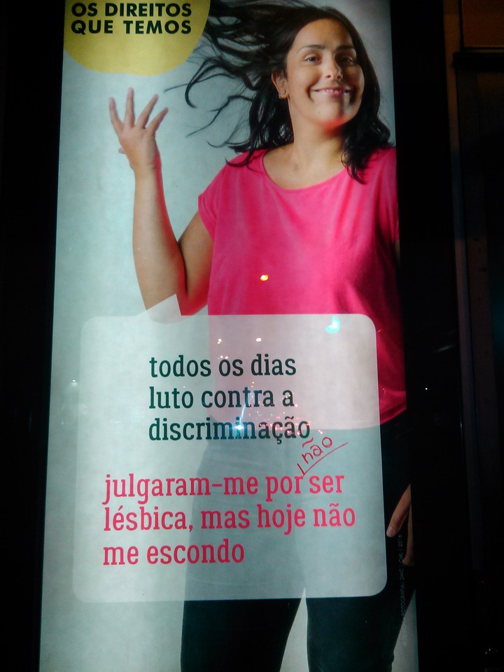 Todos lutamos contra a discriminação, Portugal (ou o que resta) — © 2017