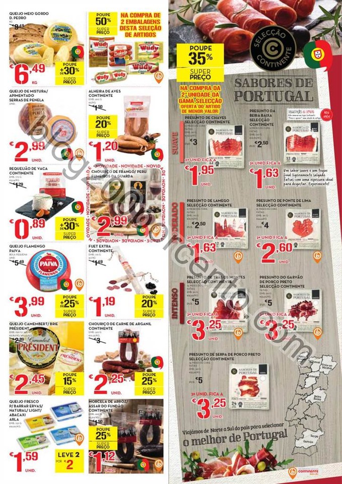 Antevisão Folheto CONTINENTE - MODELO Madeira de 