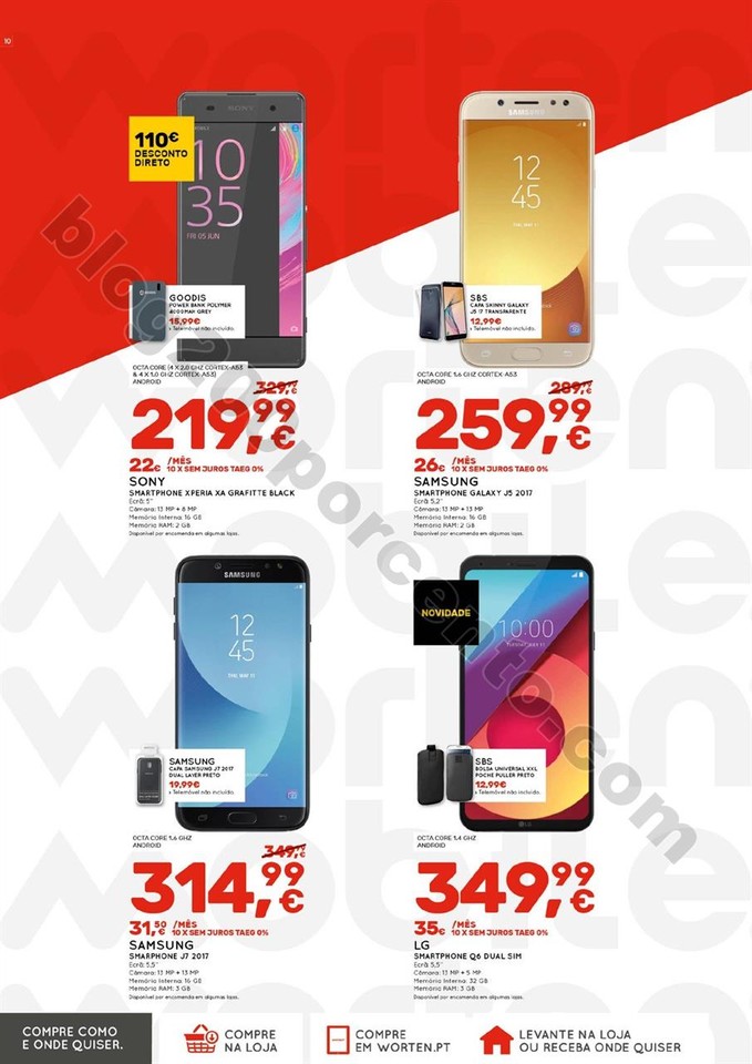 Antevisão Folheto WORTEN promoções de 31 agosto