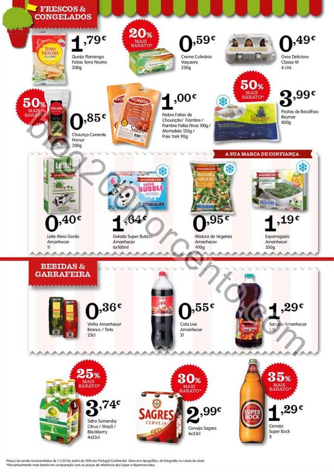 Novo Folheto AMANHECER Promoções de 7 a 20 junho