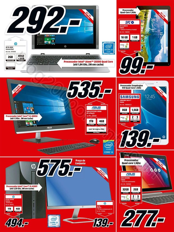 Antevisão Folheto MEDIA MARKT Promoções de 22 