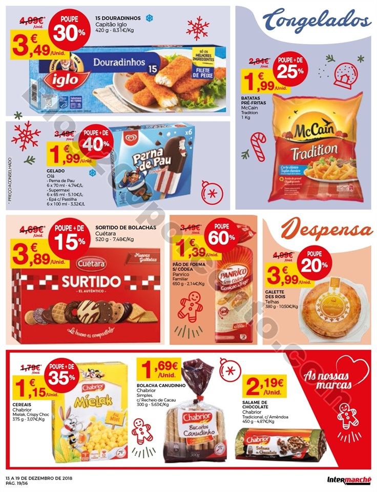 Antevisão Folheto INTERMARCHÉ promoções de 13 