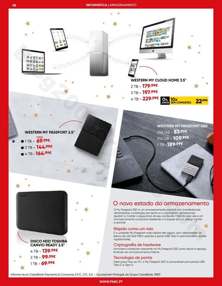 Antevisão Folheto FNAC Natal Tecnologia Promoçõ