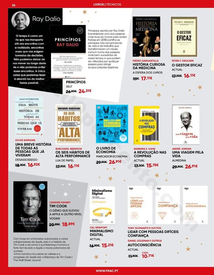 Antevisão Folheto FNAC Natal Promoções até 6 j