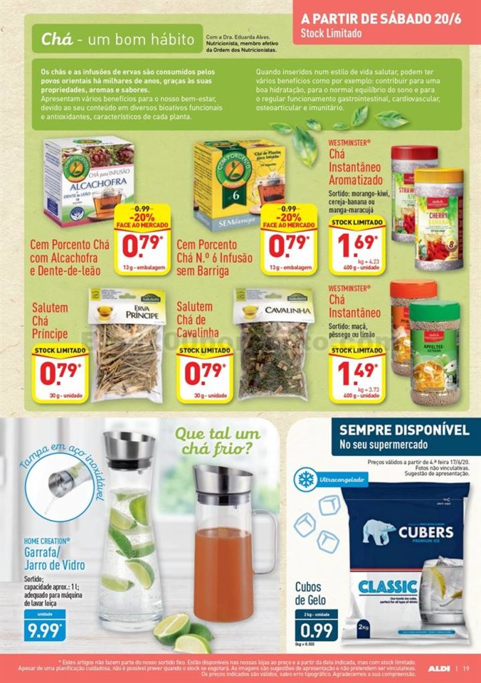 Antevisão Folheto ALDI Promoções de 17 a 23  ju