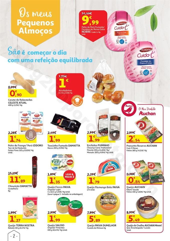 Antevisão Folheto AUCHAN Promoções de 7 a 13 no