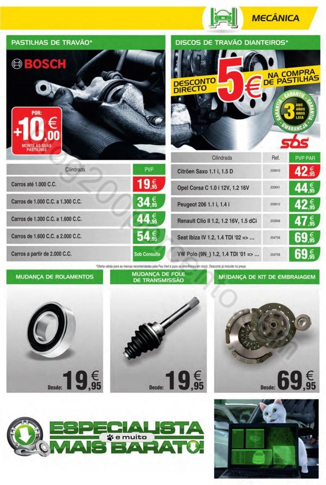 Antevisão Folheto FEU VERT Promoções de 26 sete
