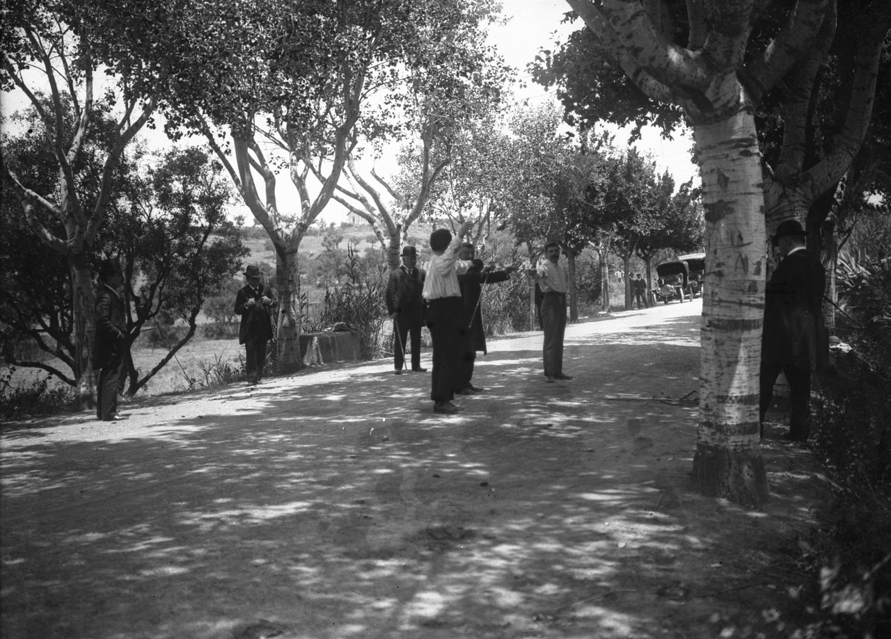 Início do duelo entre o conde de Penha Garcia e A