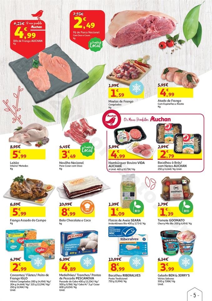 Antevisão Folheto AUCHAN Promoções de 7 a 13 no