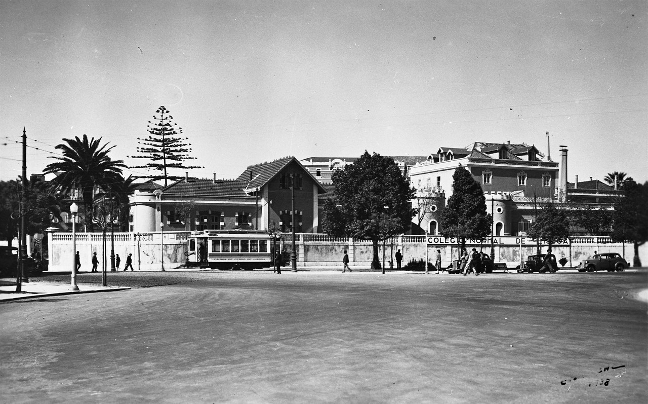 Colégio Normal de Lisboa, 1938 , foto de Eduardo 
