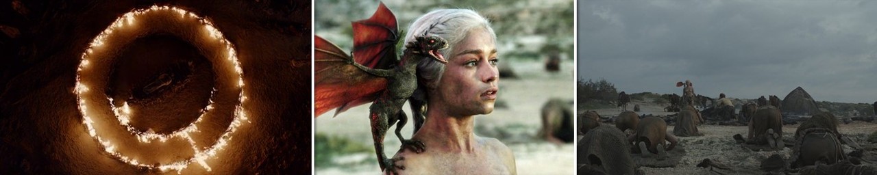 Game of Thrones - Daenerys and her dragons.JPG