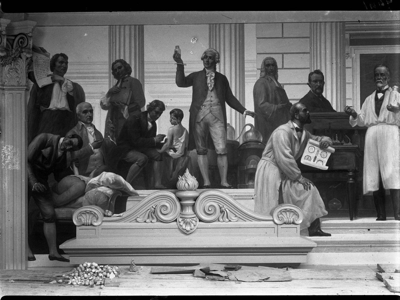 Ienner - pintura mural de Veloso Salgado, 1906, fo