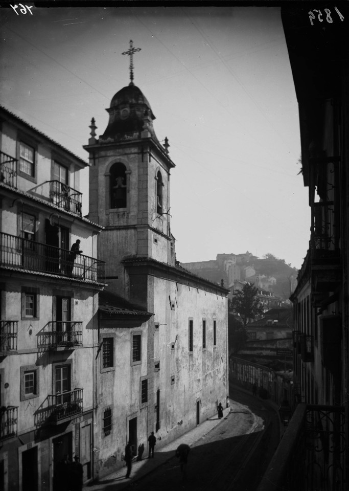 Antiga Igreja dos Anjos, 1901, foto de Machado &amp; S