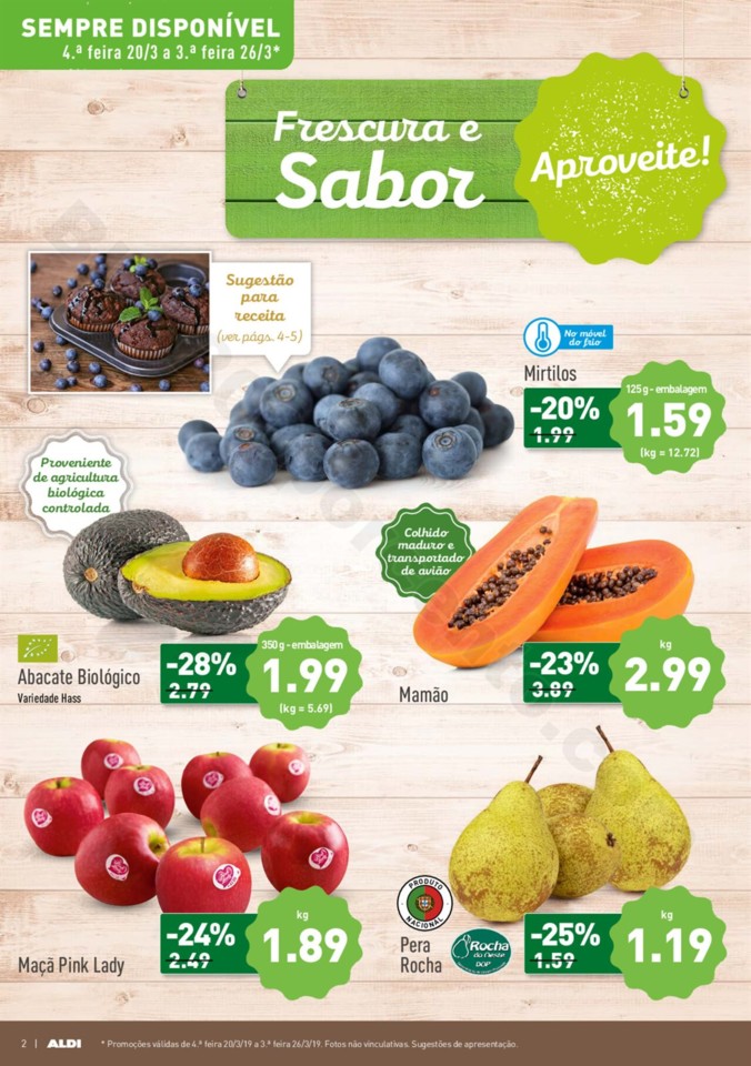 Antevisão Folheto ALDI Promoções a partir de 20