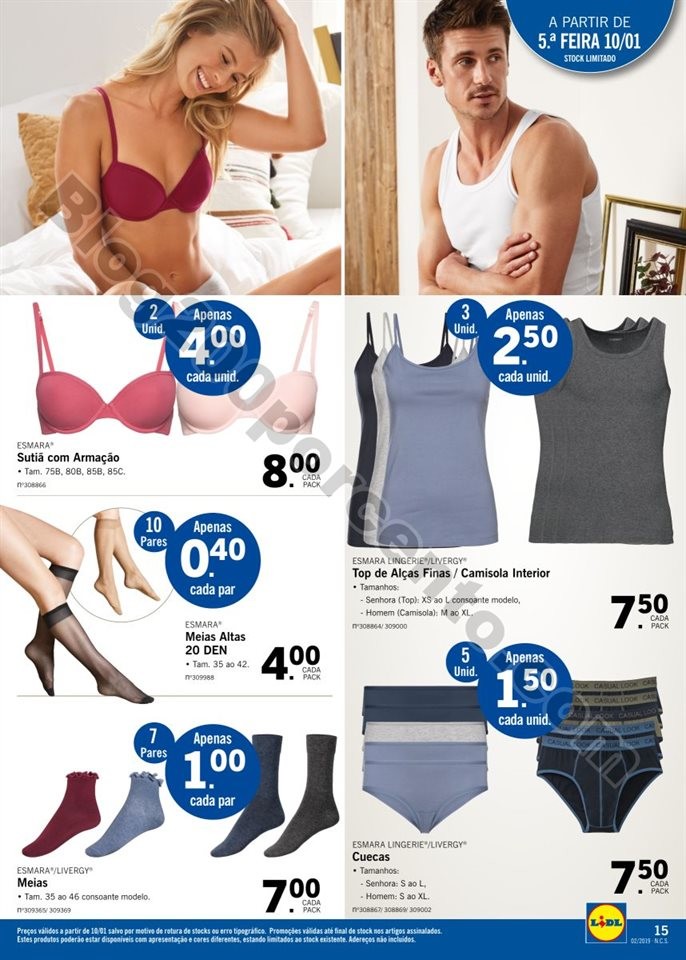 Antevisão Folheto LIDL Bazar promoções de 7  e 
