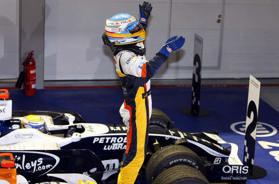 Fernando Alonso em Singapura Fernando Alonso em Singapura