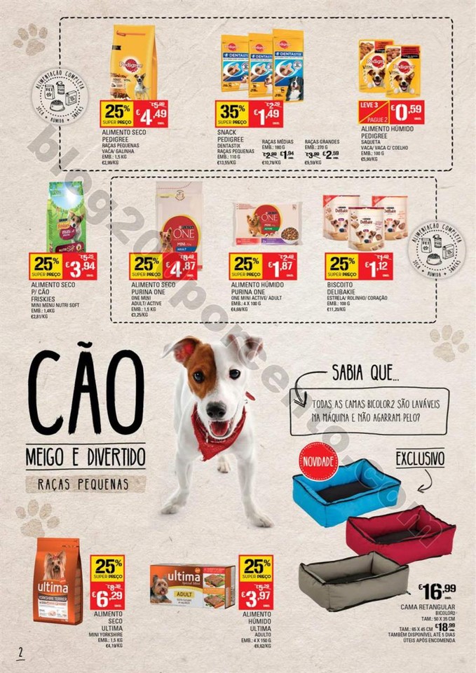 Antevisão Folheto CONTINENTE Pets promoções de 