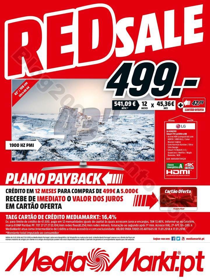 Antevisão Folheto MEDIA MARKT Promoções de 11 a