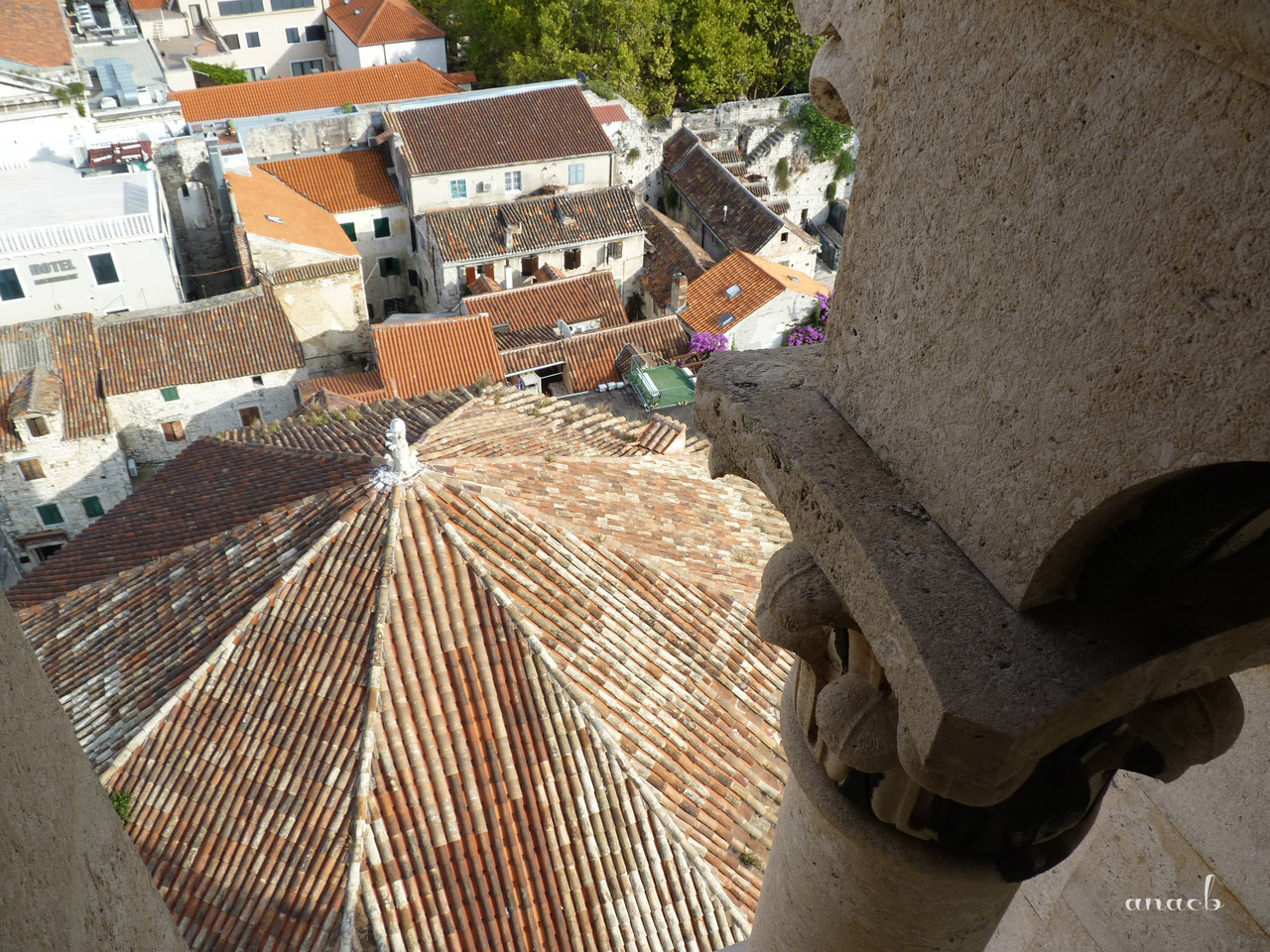 Croácia-Split-vista da Torre do Sino 6.jpg