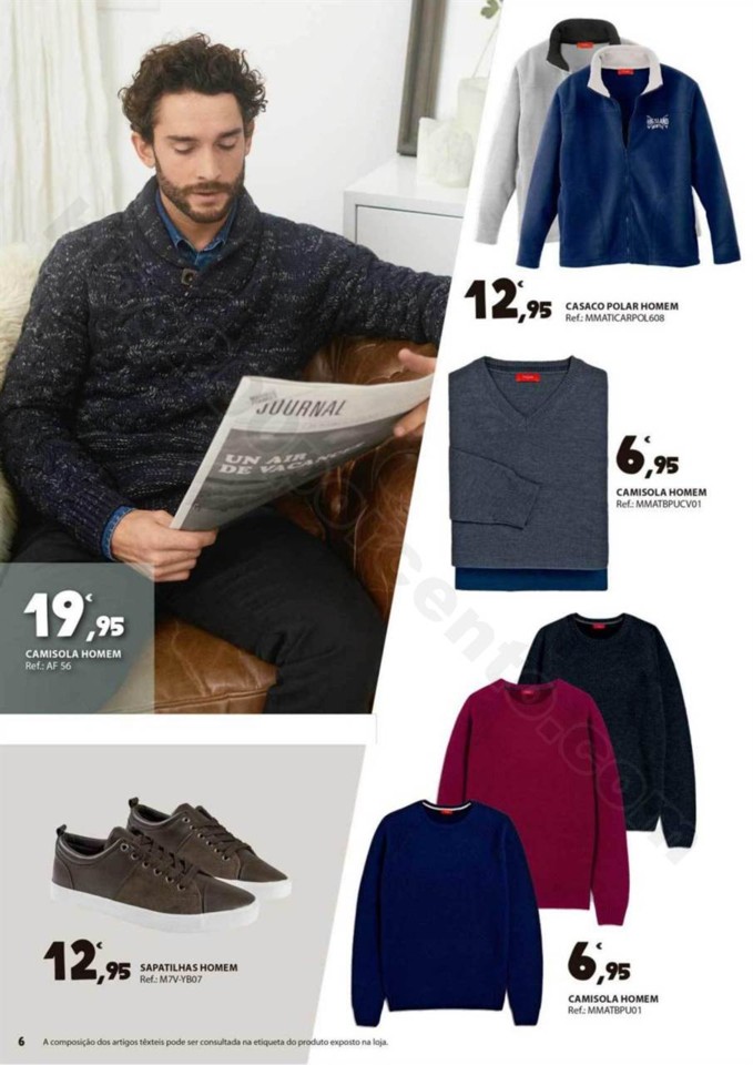 Antevisão Folheto E-LECLERC Moda promoções de 3