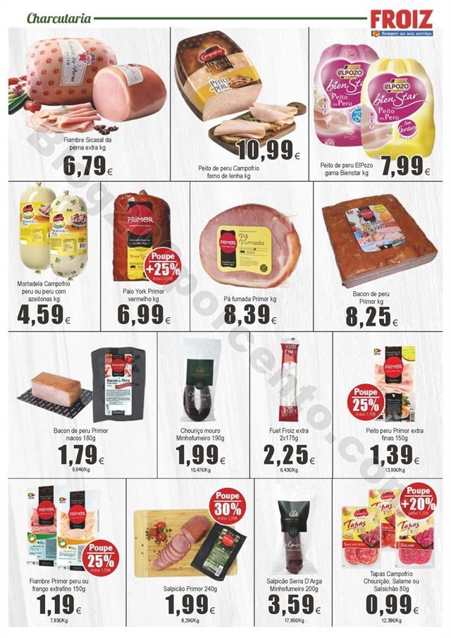Antevisão Folheto FROIZ Promoções de 16 maio a 