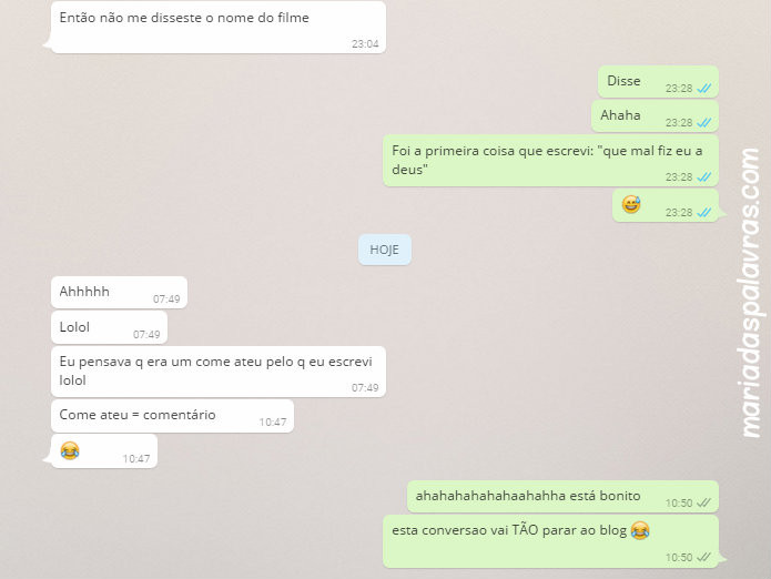 Dois dedos de conversa #33 (imagem 2) - Maria das Palavras