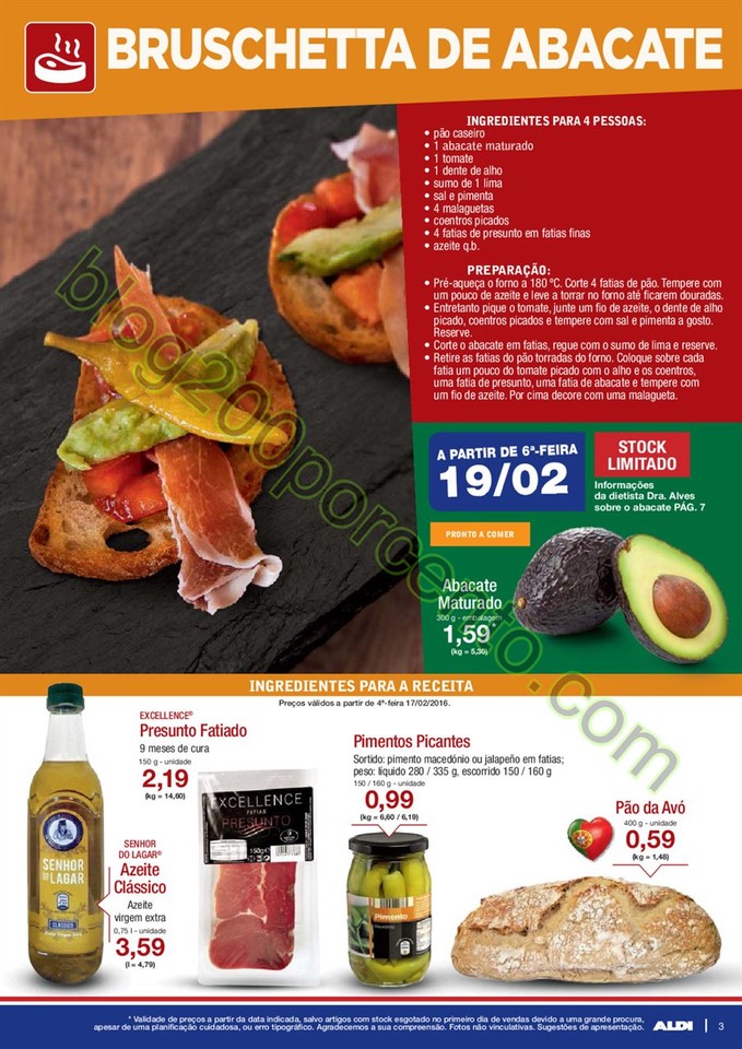 Antevisão Folheto ALDI promoções a partir de 17