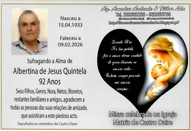 CARTÃO1 DE CONDOLÊNCIAS DE ALBERTINA DE JESUS QU