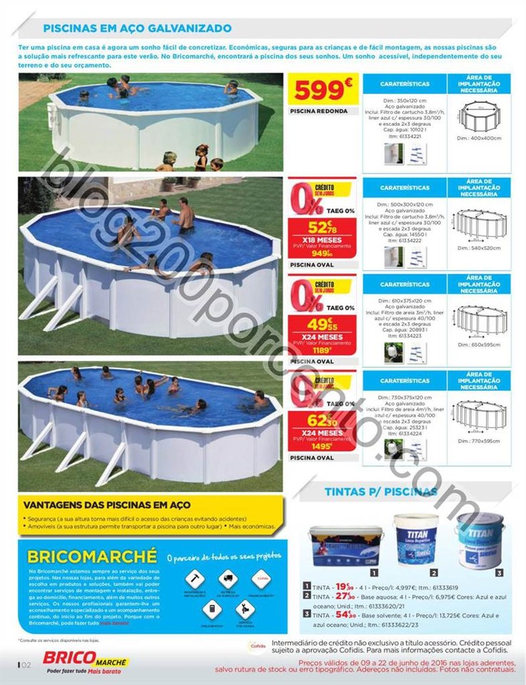 Antevisão Folheto BRICOMARCHÉ Promoções de 9 a