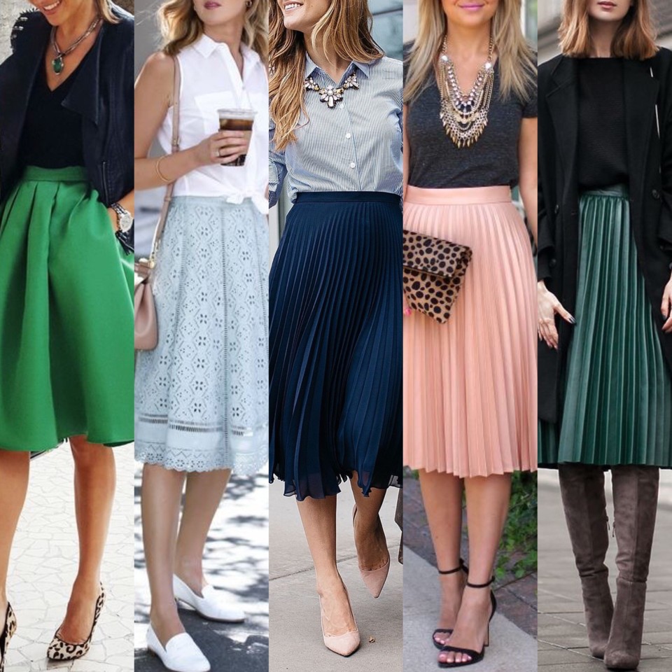 TRENDS | Midi Skirts - sugestões