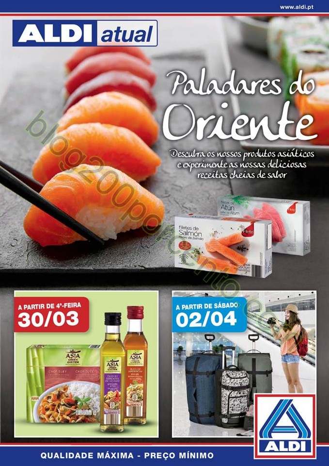 Antevisão Folheto ALDI promoções a partir de 30